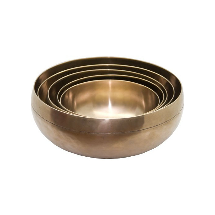 Fünf-Wellness-Klangschalen-Set