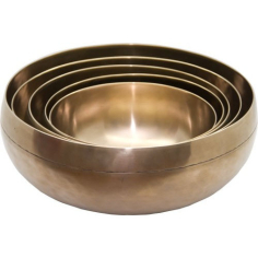 Fünf-Wellness-Klangschalen-Set