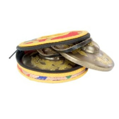 Zimbeltasche aus Brokatseide