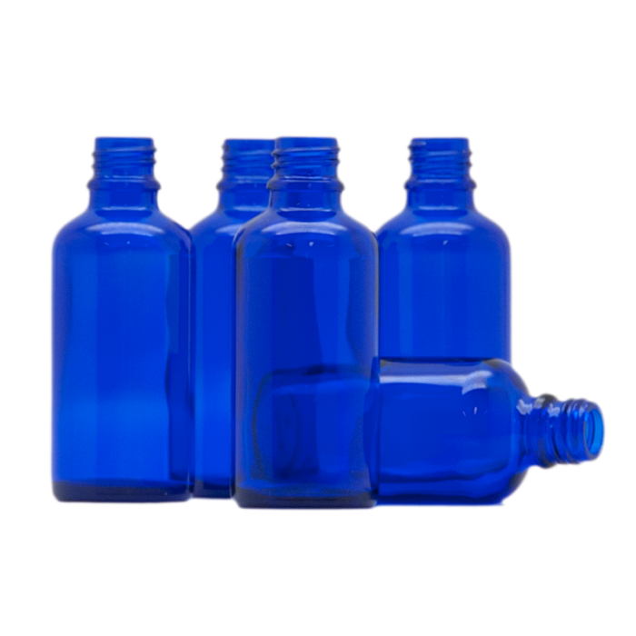 Blauglas ohne Verschluss 50ml Blauglas ohne Verschluss 50ml