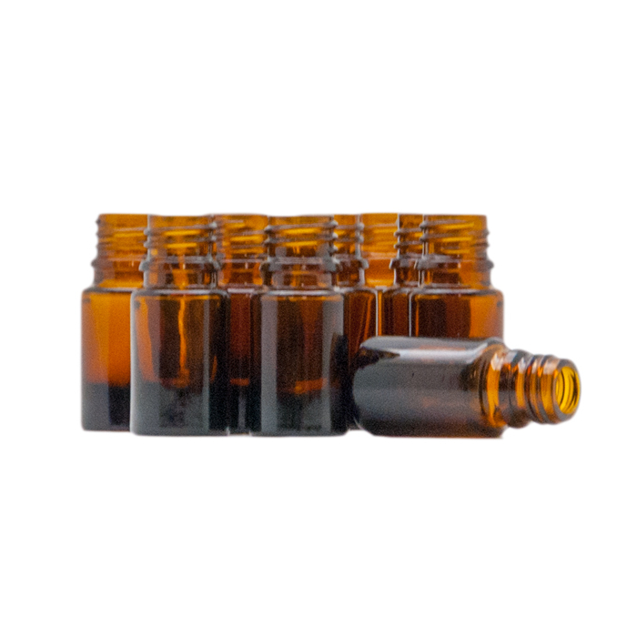 Braunglas ohne Verschluss 5ml