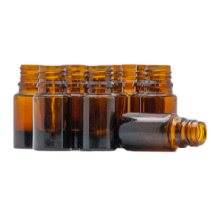 Braunglas ohne Verschluss 5ml