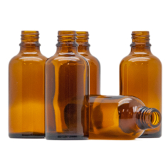 Braunglas ohne Verschluss 50ml