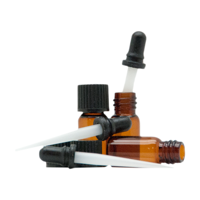 Braunglas mit Verschluss & Pipette 3ml Braunglas mit Verschluss & Pipette 3ml