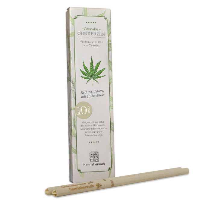 10 Stück Cannabis Ohrkerzen hannahannah 10 Stück Cannabis Ohrkerzen hannahannah