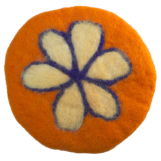 Klangschalenkissen Filz gross