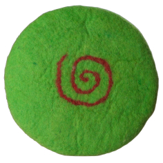 Klangschalenkissen Filz klein