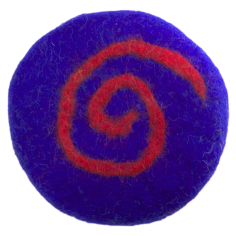 Klangschalenkissen Filz mittel