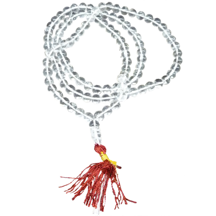 Mala aus Original Himalaya-Bergkristall Mala aus Original Himalaya-Bergkristall