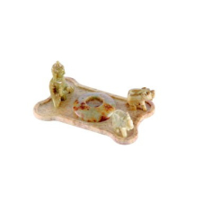 Buddha mit 2 Elefanten