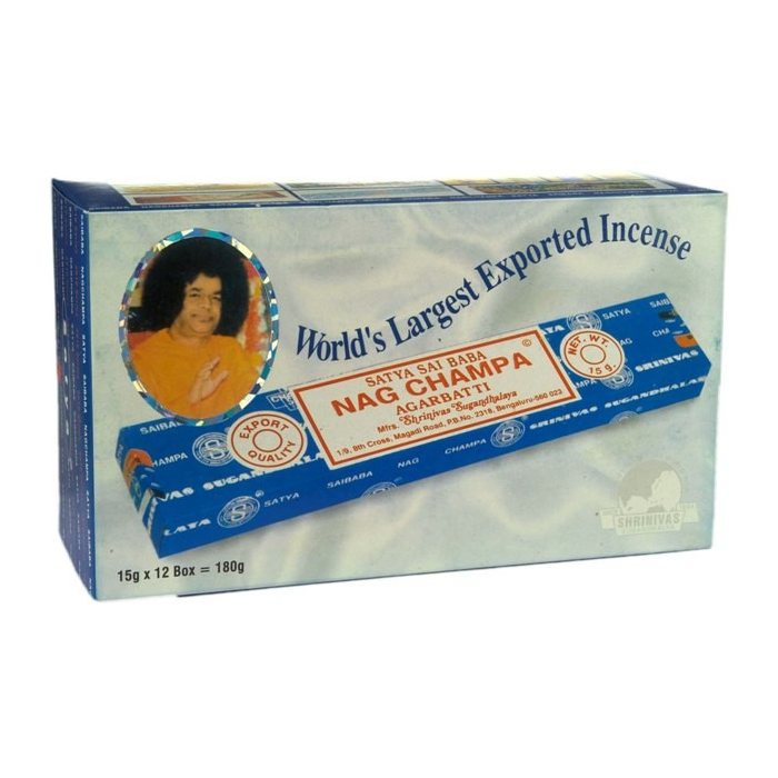 Nag Champa, Sai Baba 15, Box à 12 Stk Nag Champa, Sai Baba 15, Box à 12 Stk