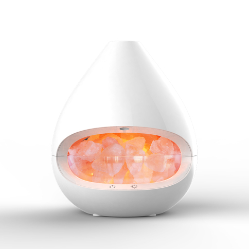 ROJ Aroma Diffuser & Himalayasalz Lampe
