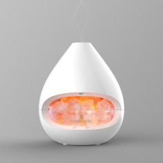 ROJ Aroma Diffuser & Himalayasalz Lampe