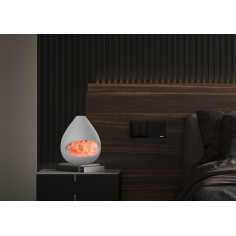ROJ Aroma Diffuser & Himalayasalz Lampe