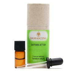 Safran Attar ätherisches Öl | Crocus sativus | Santalum album | 100% naturrein