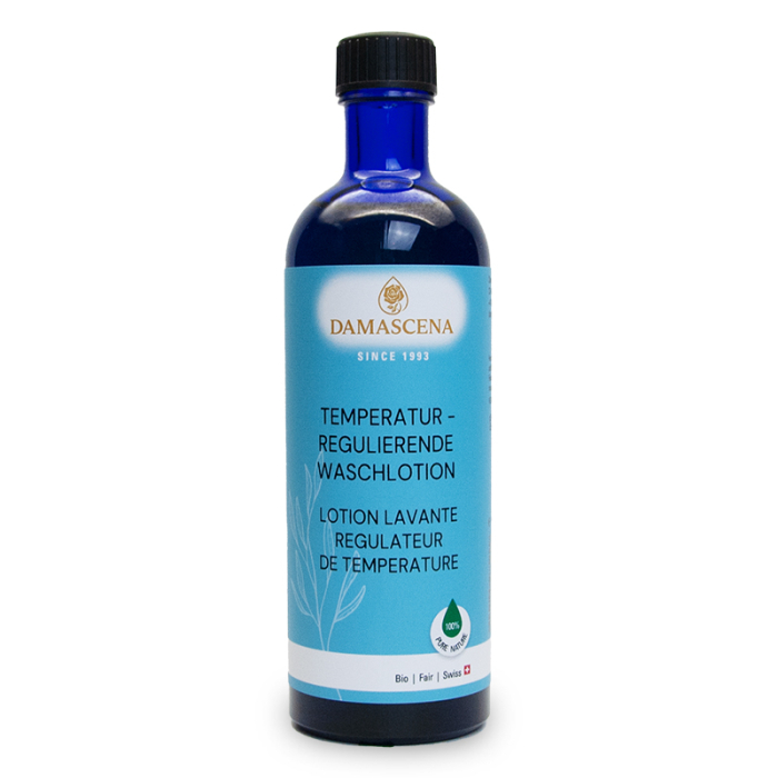 Temperaturregulierende Waschlotion