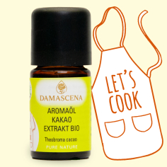 Kakao Extrakt BIO Aromaöl | Aromaküche | 100% naturrein & Lebensmittelqualität
