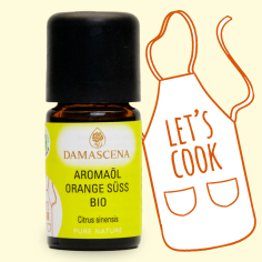 Orange süss BIO Aromaöl | Aromaküche | 100% naturrein & Lebensmittelqualität