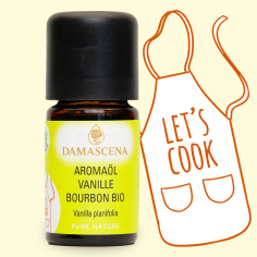 Vanille Bourbon BIO Aromaöl | Aromaküche | 100% naturrein & Lebensmittelqualität