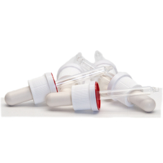 Pipette weiss für Schraubflasche braun