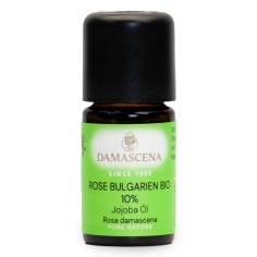 Rosenöl bulgarisch 10% BIO ätherisches Öl | Rosa damascena in Jojobaöl | 100% naturrein