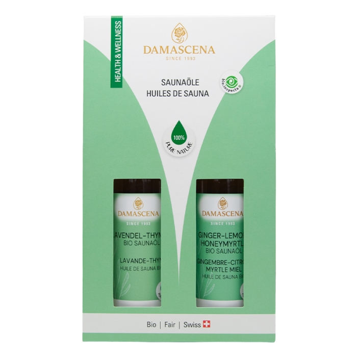 Saunaölset Lavendel-Thymian & Ginger-Lemon-Honeymyrtle BIO