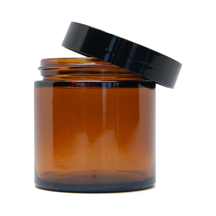 Braunglas Tiegel 120ml