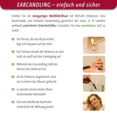 5 Paar Traditional Ohrkerzen Geschenkbox Weihnachten | Traditional Ohrkerzen