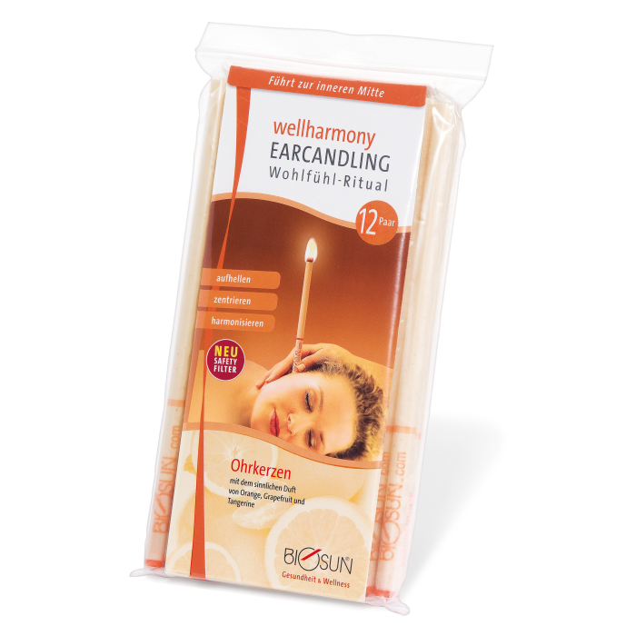 12 Paar Wellharmony Ohrkerzen